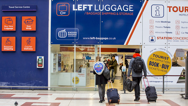 Luggage storage in London